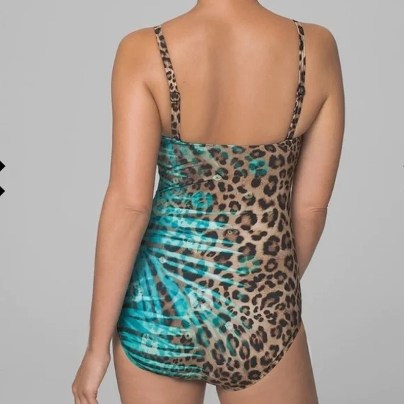 COCO Reef Jasper Bandeau One Piece Swimsuit - Picture 2 of 11